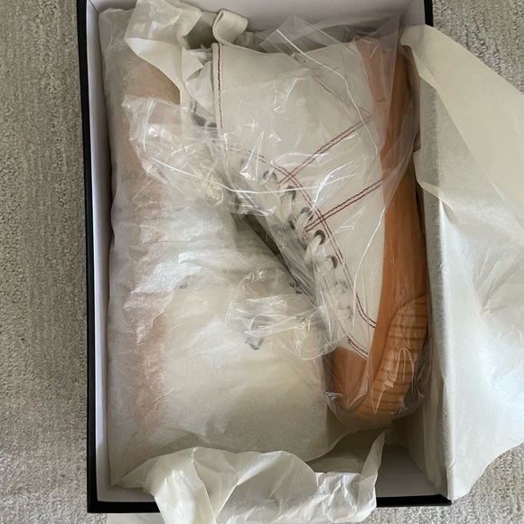 J.Crew classic high-top sneakers, NWT, size 7, Color: IVORY GUM - Picture 4 of 11